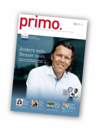 Gepr&auml;gt von starken Pers&ouml;nlichkeiten: die Sommer-Ausgabe des LAUER-FISCHER Kundenmagazins primo.